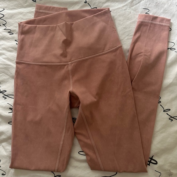 Lululemon Wunder Under High-Rise Tight *Snow Washed 28" Washed Vintage Mauve 4 - Picture 5 of 8